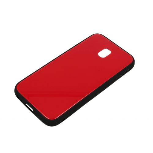 Etui Glass Samsung J3 2017 Czerwone na Arena.pl