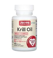 JARROW FORMULAS Olej z kryla - Krill Oil 600 mg (60 kaps.)
