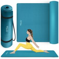 MATA DO ĆWICZEŃ JOGI GIMNASTYCZNA TRENINGOWA FITNESS UCHWYT NBR 190 ×