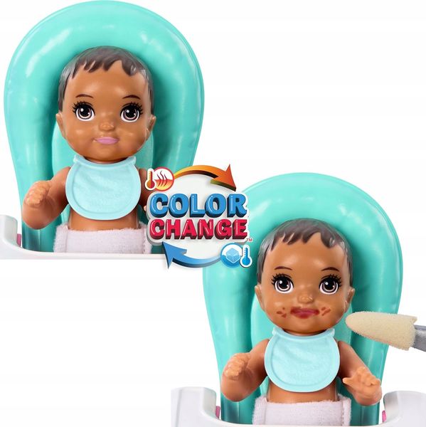 Barbie opiekunka Skipper+bobas HTK34 zdjęcie 4