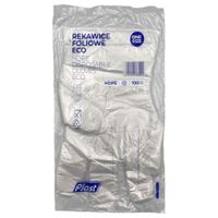 rękawice jednorazowe foliowe hdpe 100szt plast
