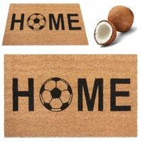 Wycieraczka Pod Drzwi Wejściowa "HOME" Kokosowa 45x75cm Zewnętrzna do Butów