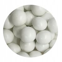 KULE ZBOŻOWE CZEKOLADOWE W LUKROWEJ POLEWIE białe 10szt