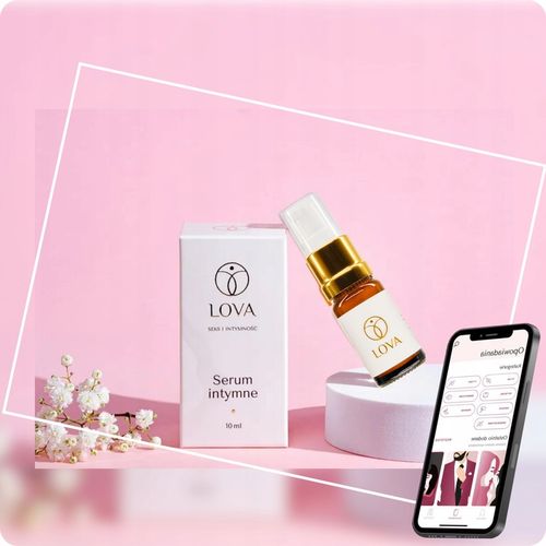 Serum Intymne LOVA Do Pielęgnacji Intymnej Spotęguje Doznania Miłosne 10 ml na Arena.pl