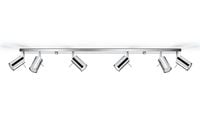 LAMPA sufitowa SL.0732 regulowana OPRAWA listwa SPOT metalowe tuby chrom