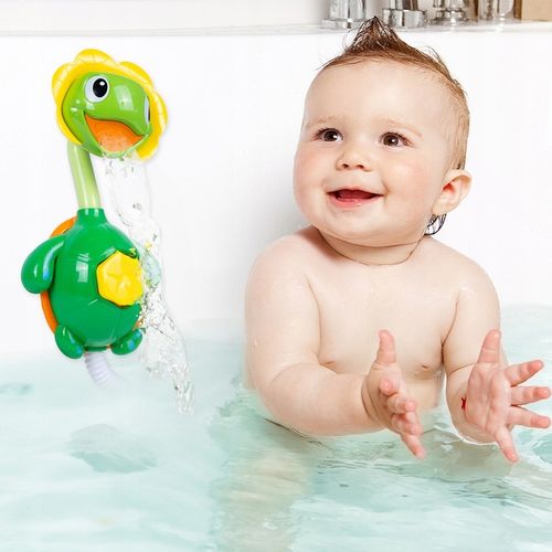 PRYSZNIC FONTANNA ŻÓŁW ŻÓŁWIK DO KĄPIELI DO WANNY DO WODY DLA DZIECI na Arena.pl