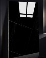 Czarny gres, delikatna nitka 120x60 WYSOKI POŁYSK