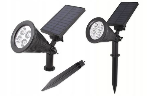 REFLEKTOR ogrodowy WBIJANY szpikulec LED SOLARNY na Arena.pl