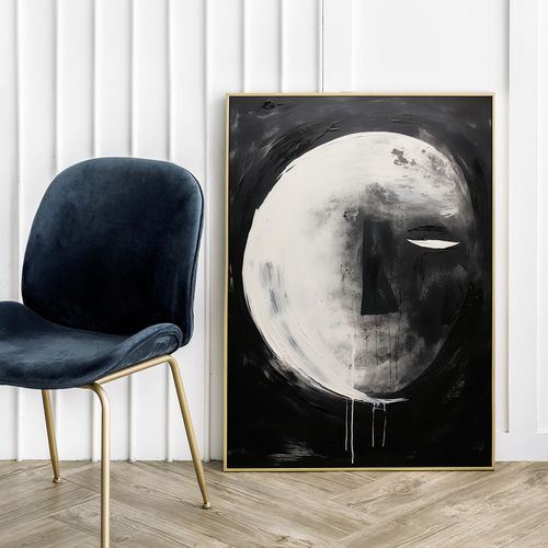 Plakat księżyc twarz 30x40 cm na Arena.pl