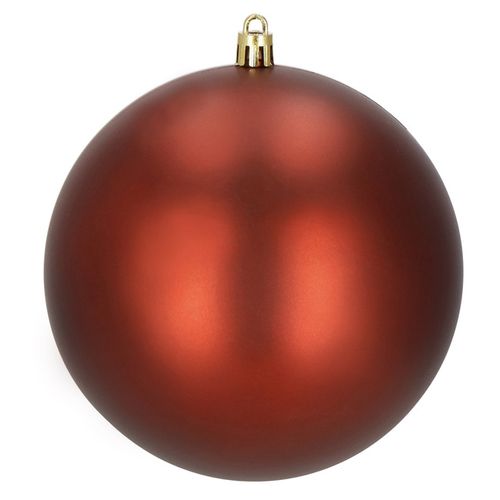 Bombki choinkowe 6 szt. ozdoby na choinkę 11 cm, dekoracje świąteczne nietłukące czerwone na Arena.pl