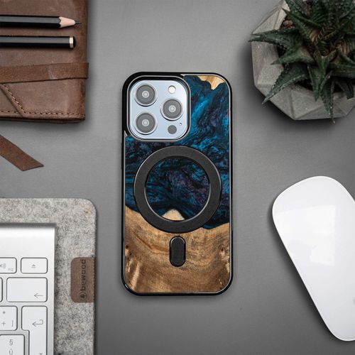 etui bewood unique do iphone 15 pro - planets - neptun z magsafe na Arena.pl