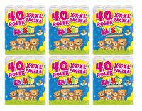 papier toaletowy 40r miśki 3w - 240 rolek