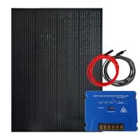 ZESTAW FOTOWOLTAICZNY 150W SOLARNY DO KAMPERA ŁODZI JACHTU MPPT