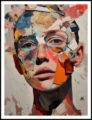 Plakat 75x100cm Podział Samego Siebie na Arena.pl