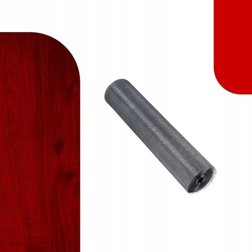 SIATKA PRZECIW GRYZONIOM SZKODNIKOM 1m 100cm OCYNKOWANA 13x13 FI 0,8mm 25mb na Arena.pl