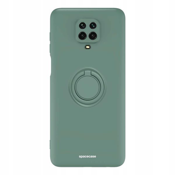 Spacecase Silicone Ring Redmi Note 9S/9 Pro Dark Green zdjęcie 7
