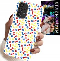 ETUI DO SAMSUNG GALAXY A23 5G - ŁAPKI KOŚCI PIES PATROL BAJKI + SZKŁO