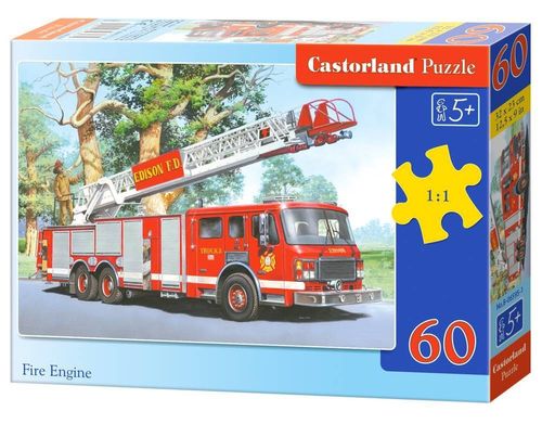 Puzzle 60el. fire engine na Arena.pl
