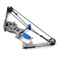 Łuk Bloczkowy | 20 cm | Metal | Brelok Miniłuk | Łucznictwo