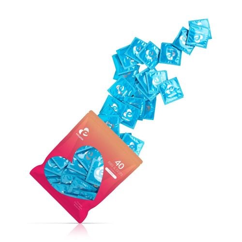 Easyglide - Ribs And Dots Condoms 40 Pcs na Arena.pl