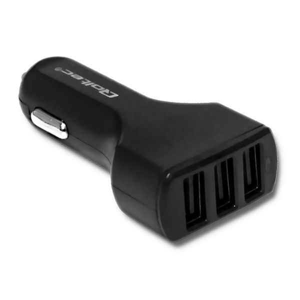 Qoltec Ładowarka samochodowa 12-24V | 24W | 5V | 4.8A | 3xUSB zdjęcie 1