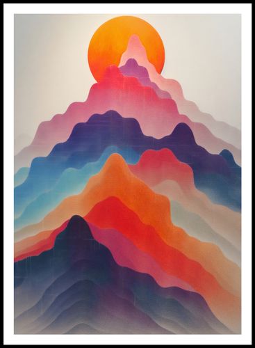 Plakat 67,5x95cm Gama Gór na Arena.pl