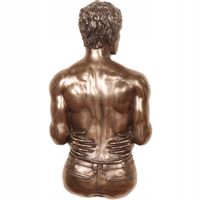 Figurka, rzeźba mężczyzny do powieszenia na ścianę