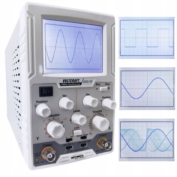 Oscyloskop cyfrowy 100MSa/s 10MHz LCD zdjęcie 6