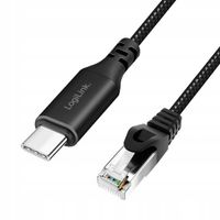 LogiLink USB 3.2 Typ C do RJ45 Kabel 5m CAT6 SFTP 1 Gbit/s