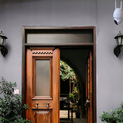 KAMERA ZEWNĘTRZNA OBROTOWA WIFI IP ZOOM MONITORING na Arena.pl