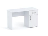 Biurko FRANEK 120 cm z szuflada Białe