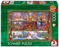 Puzzle Schmidt Spiele Schmidt 1000 elementów - Puzzle PQ Wesołych Świąt