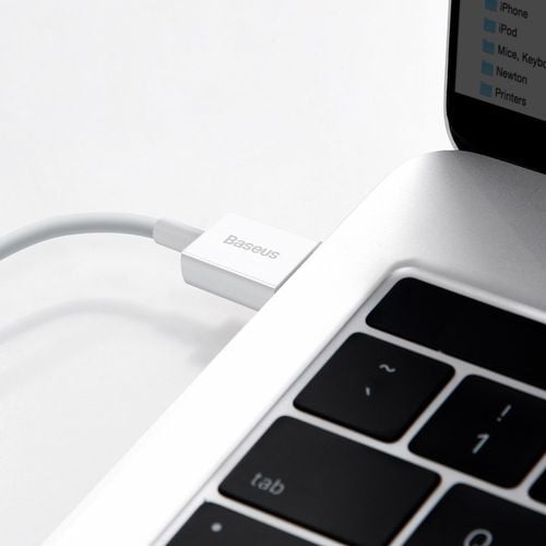 superior kabel przewód usb iphone lightning 2.4a 2m biały na Arena.pl