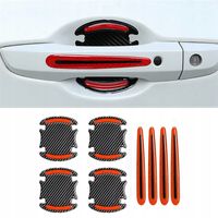 8X NAKLEJKI FOLIA OCHRONNA POD KLAMKI ODBLASKOWE