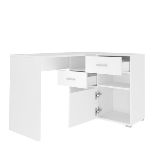 Biurko narożne ABS N4 białe na Arena.pl