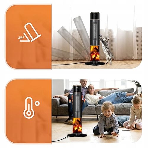 GRZEJNIK ELEKTRYCZNY FARELKA domowy łazienkowy TERMOWENTYLATOR na Arena.pl