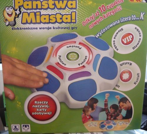 Nowa GRA ELEKTRONICZNA PAŃSTWA I MIASTA opakowanie na Arena.pl