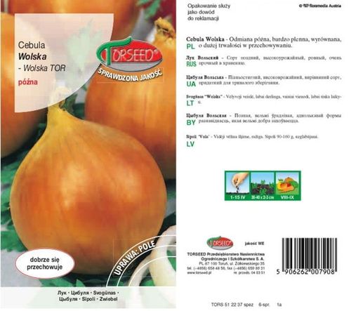 Nasiona Cebula Wolska Torseed 5g na Arena.pl