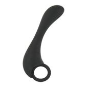 masażer prostaty silikonowy calexotics czarny 9.5 cm
