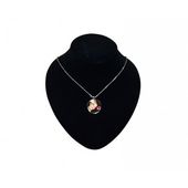 Wisiorek kółko na łańcuszku Sublimacja Termotransfer