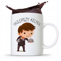 Dla Kelnera Kubek Na Prezent Najlepszy Kelner Z Nadrukiem Ze Zdjęciem