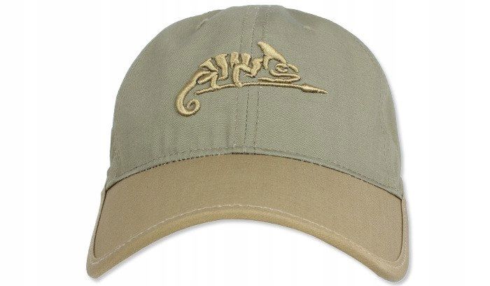Czapka z Daszkiem HELIKON LOGO Bejsbolówka Regulowana Adaptive Green/Coyote zdjęcie 3