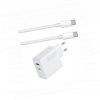 Szybka ładowarka 45W z długim kablem 2m 2 wejścia do Oppo A78 5G