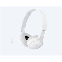 Sony | MDR-ZX110APW.CE7 | Przewodowe | Nauszne | Z mikrofonem | Białe