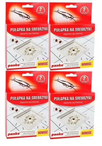 PUŁAPKA NA RYBIKI CUKROWE SREBRZYKI 8 SZTUK na Arena.pl