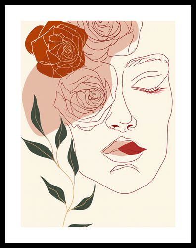 Plakat 30x40cm Beż i Twarz na Arena.pl