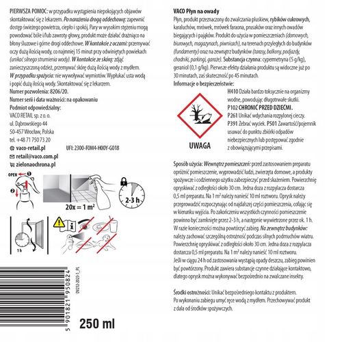 3szt. Preparat na Rybiki Mocny Wszystkie Rodzaje 3x Płyn 250ml VACO na Arena.pl
