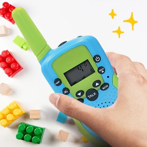 Walkie talkie dla dzieci duży zasięg zestaw 2szt krótkofalówka Łoki Toki na Arena.pl