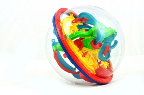 Kula Labirynt Iq Balls 100Barier 13Cm na Arena.pl