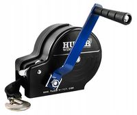 Wyciągarka ręczna HUSAR 1200 LBS 540 kg pas 10 m do łodzi lawety